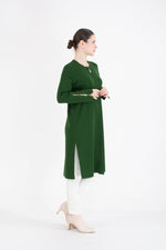 Miss Dalida 6033 Tunic Emerald - Moda Natty