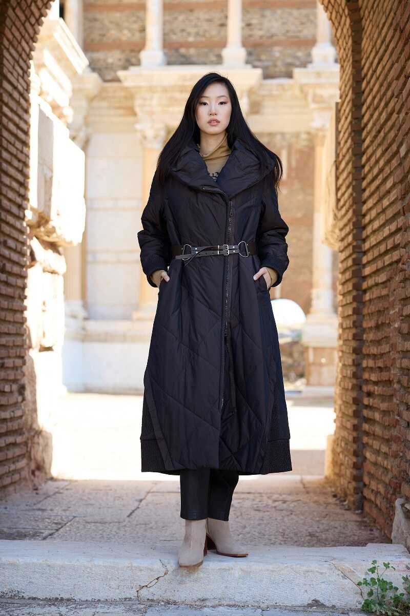 MissWhence 32501 Coat Black - Moda Natty