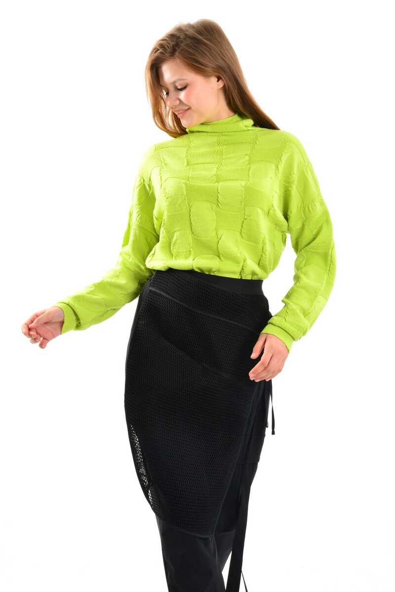 N&C 0072 Sweater Green - Moda Natty