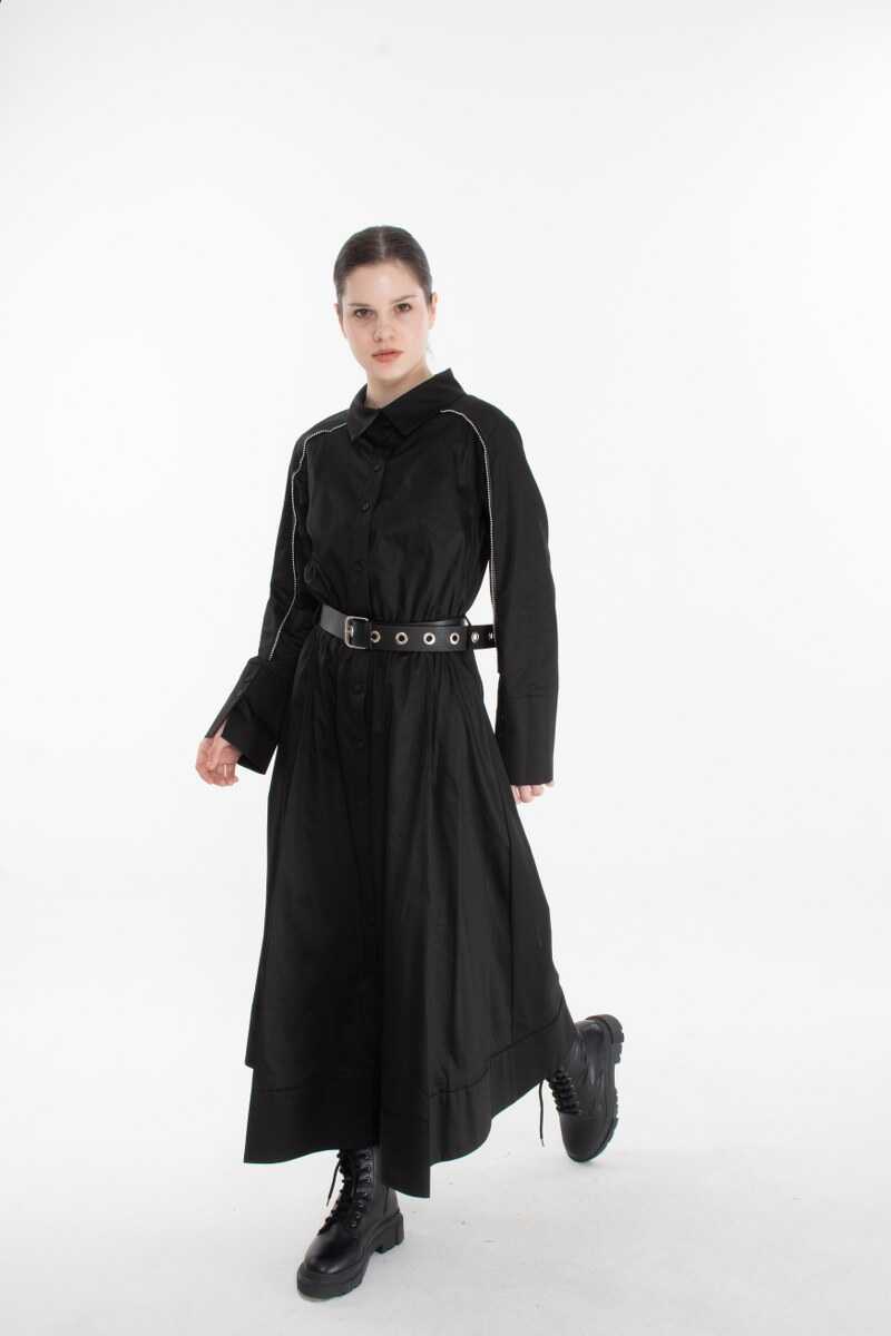 N&C 2864 Dress Black - Moda Natty