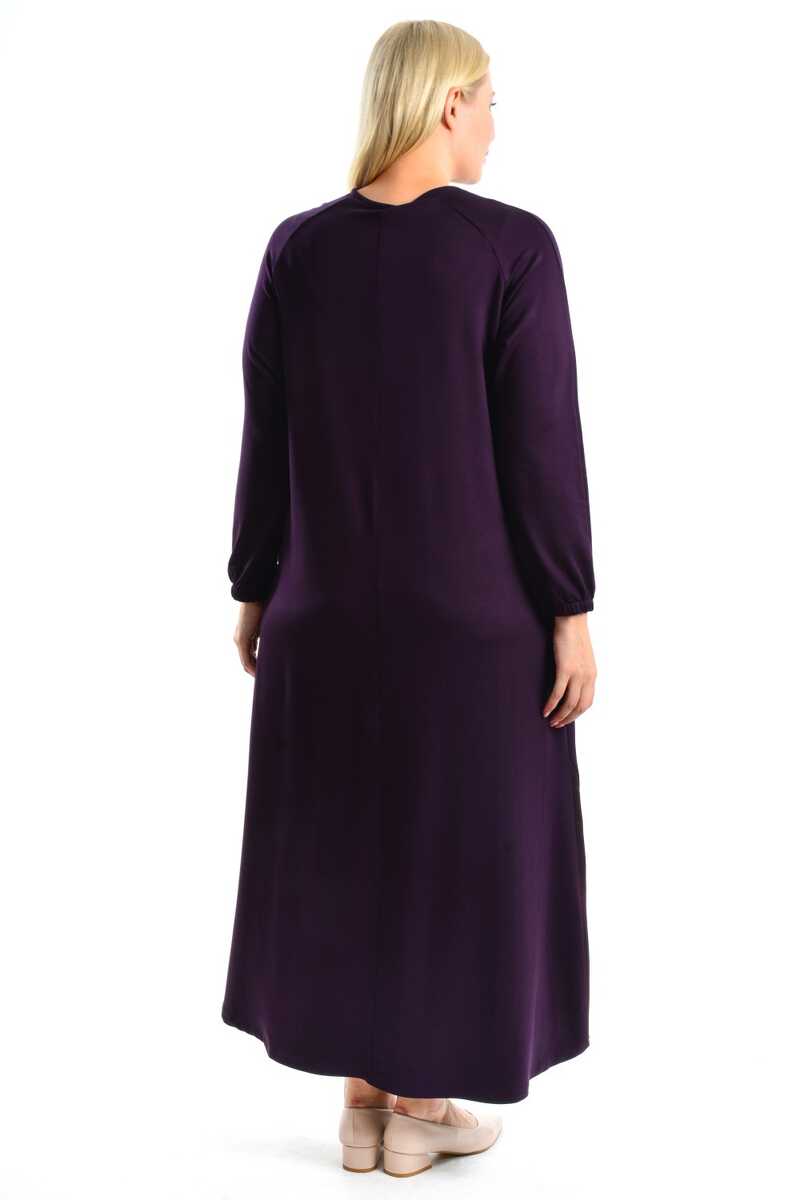 N&C 500 Dress Purple - Moda Natty