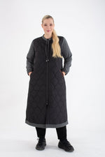 N&C 511 Quilted Jacket Gray - Moda Natty