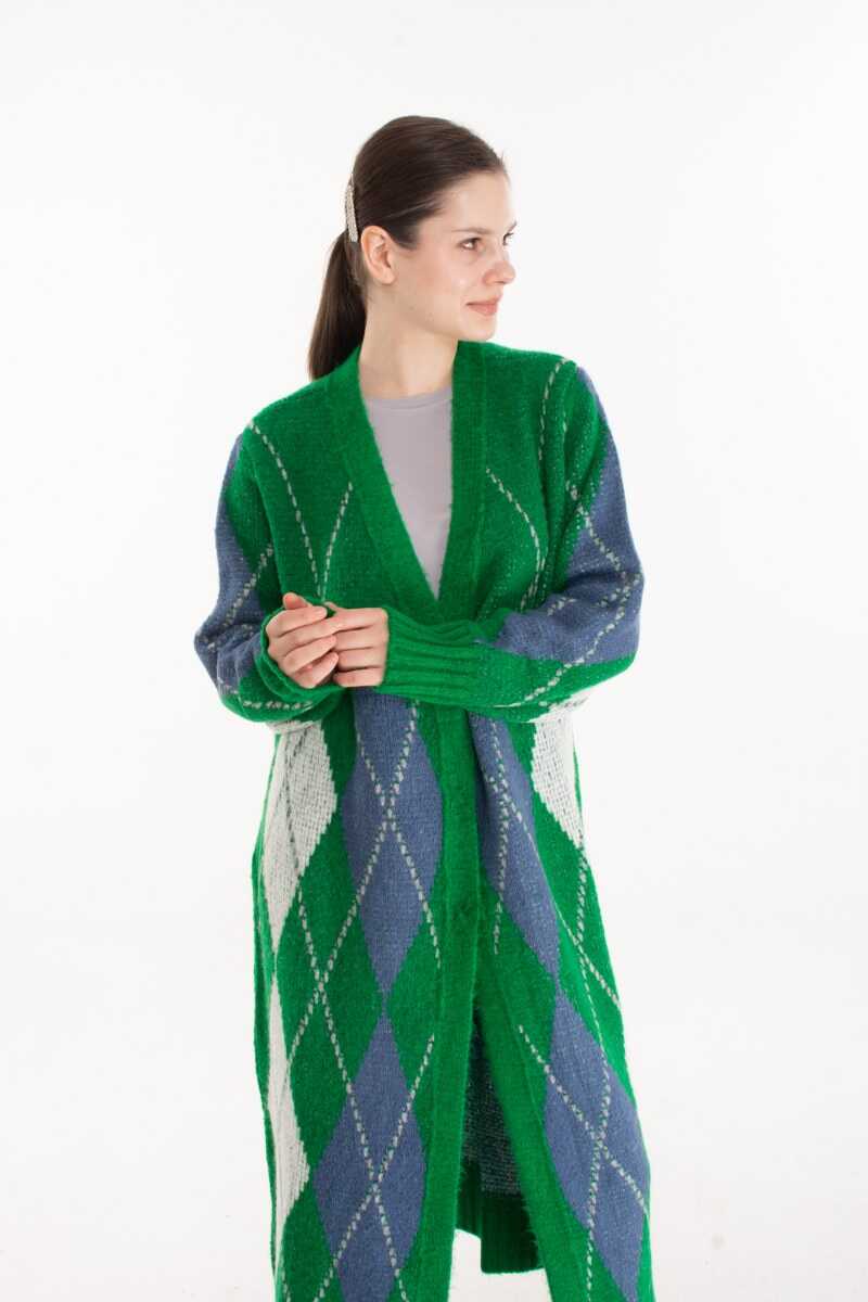 Noi 43700 Cardigan Green - Moda Natty