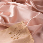 Ipekevi 927 Powder Pink Reversible silk Shawl