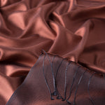 Ipekevi 927 Red Copper Reversible silk Shawl