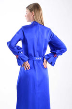 S&D 32266 Carmela Dress Blue - Moda Natty