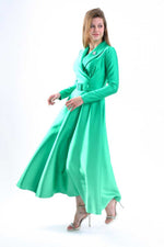 S&D 32328 Catwalk Dress Green - Moda Natty