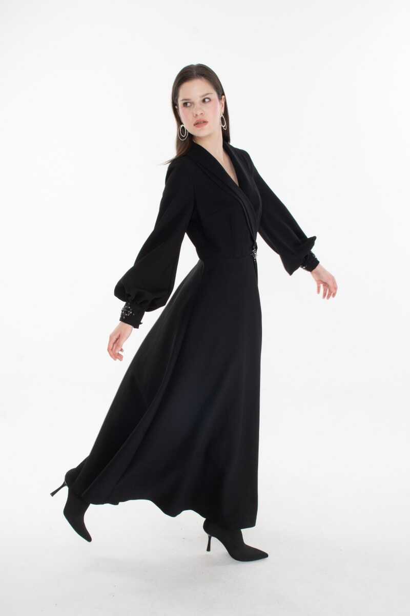 S&D 32339 Chantel Dress Black - Moda Natty