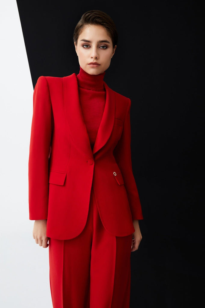 S&D 92323 Lucinda Set Red - Moda Natty