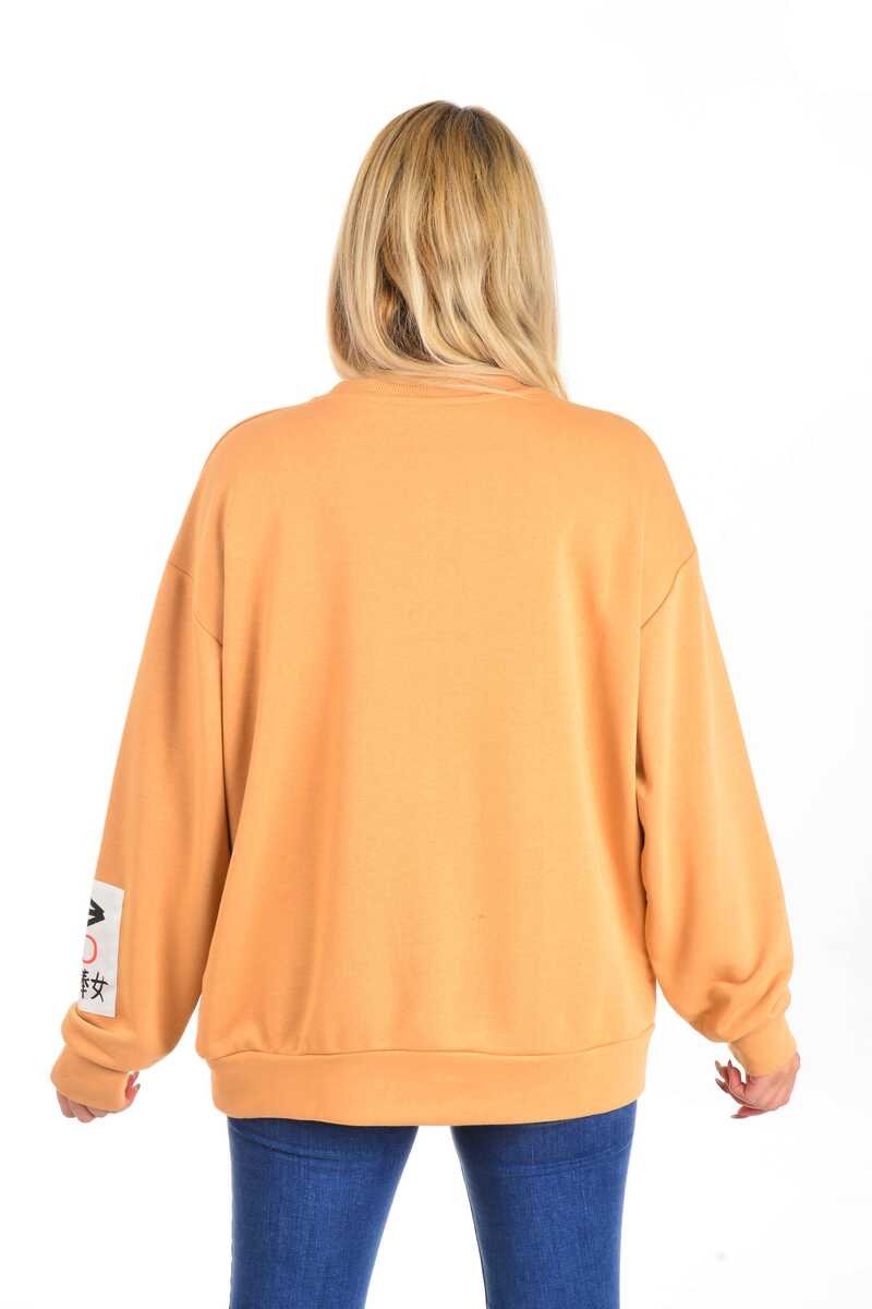 S&M 212156 Bilion Sweater / Orange - Moda Natty