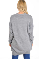 S&M 217006 Duffy Sweater / Grey - Moda Natty