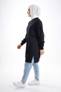 Soul 30644 Basic Tunic Black - Moda Natty