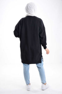 Soul 30644 Basic Tunic Black - Moda Natty