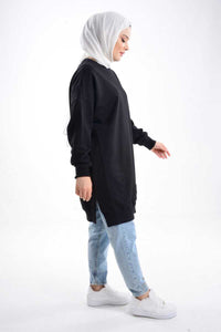 Soul 30644 Basic Tunic Black - Moda Natty