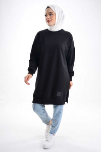 Soul 30644 Basic Tunic Black - Moda Natty