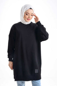 Soul 30644 Basic Tunic Black - Moda Natty