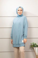 SL 30644 Basic Tunic Light Blue