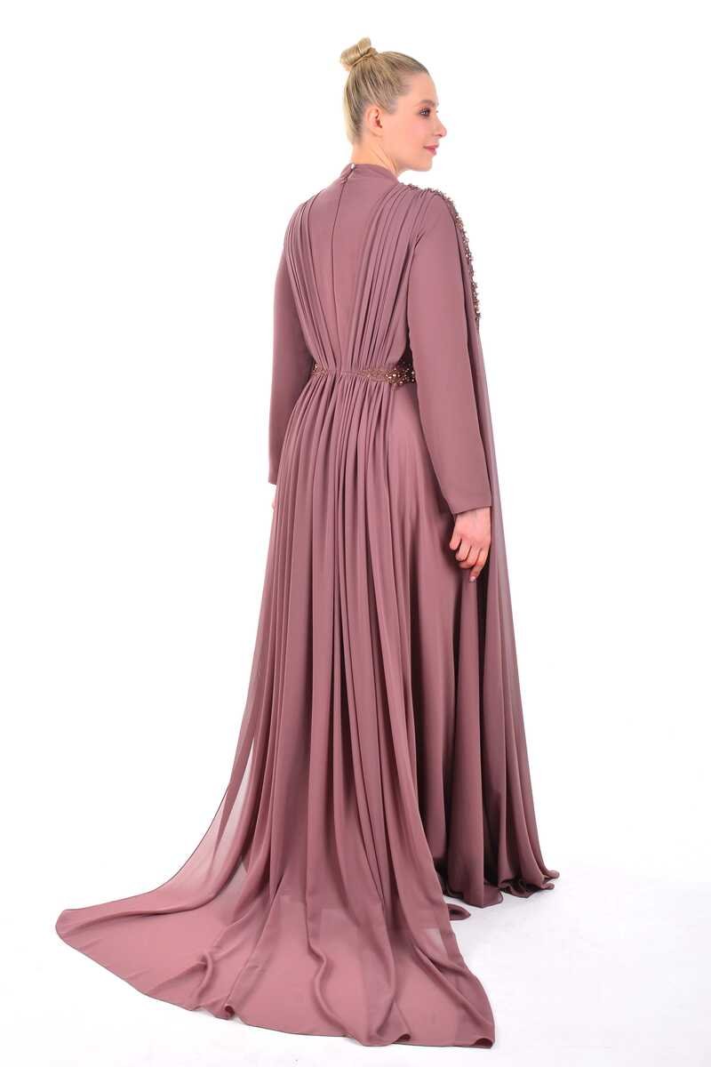SRN 3981 Gown Dried Rose - Moda Natty