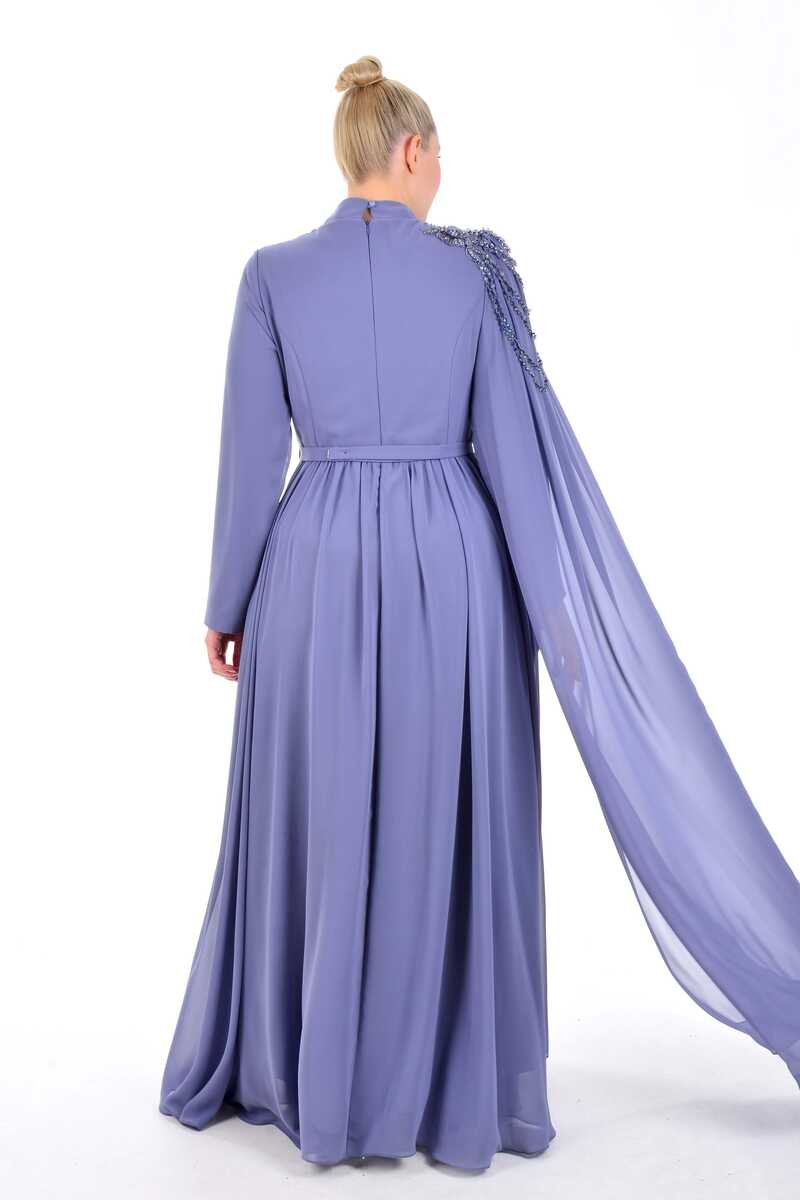 SRN 4066 Gown Blue - Moda Natty