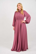 SRN 4118 Rose Pink Gown/Plus Size - Moda Natty