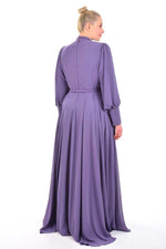 SRN 4169 Gown Purple - Moda Natty
