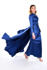 SRN 4238 Gown Blue - Moda Natty