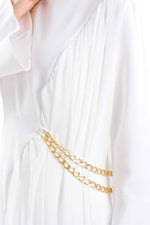 T&Y 3603T Dress White - Moda Natty