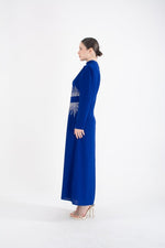 T&Y Iren Dress Sax Blue - Moda Natty