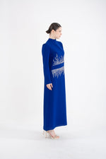 T&Y Iren Dress Sax Blue - Moda Natty