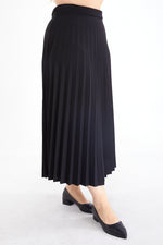 DL Pleated Skirt Black