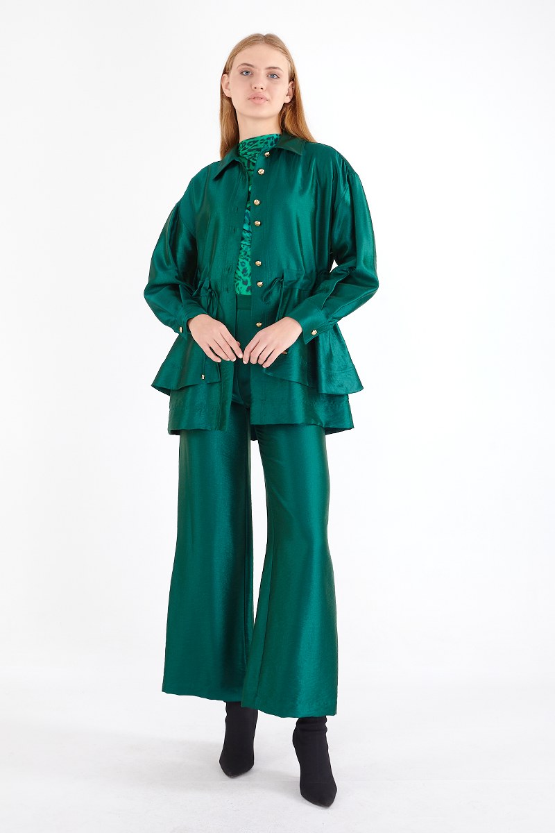 S&D Francine Suit Emerald