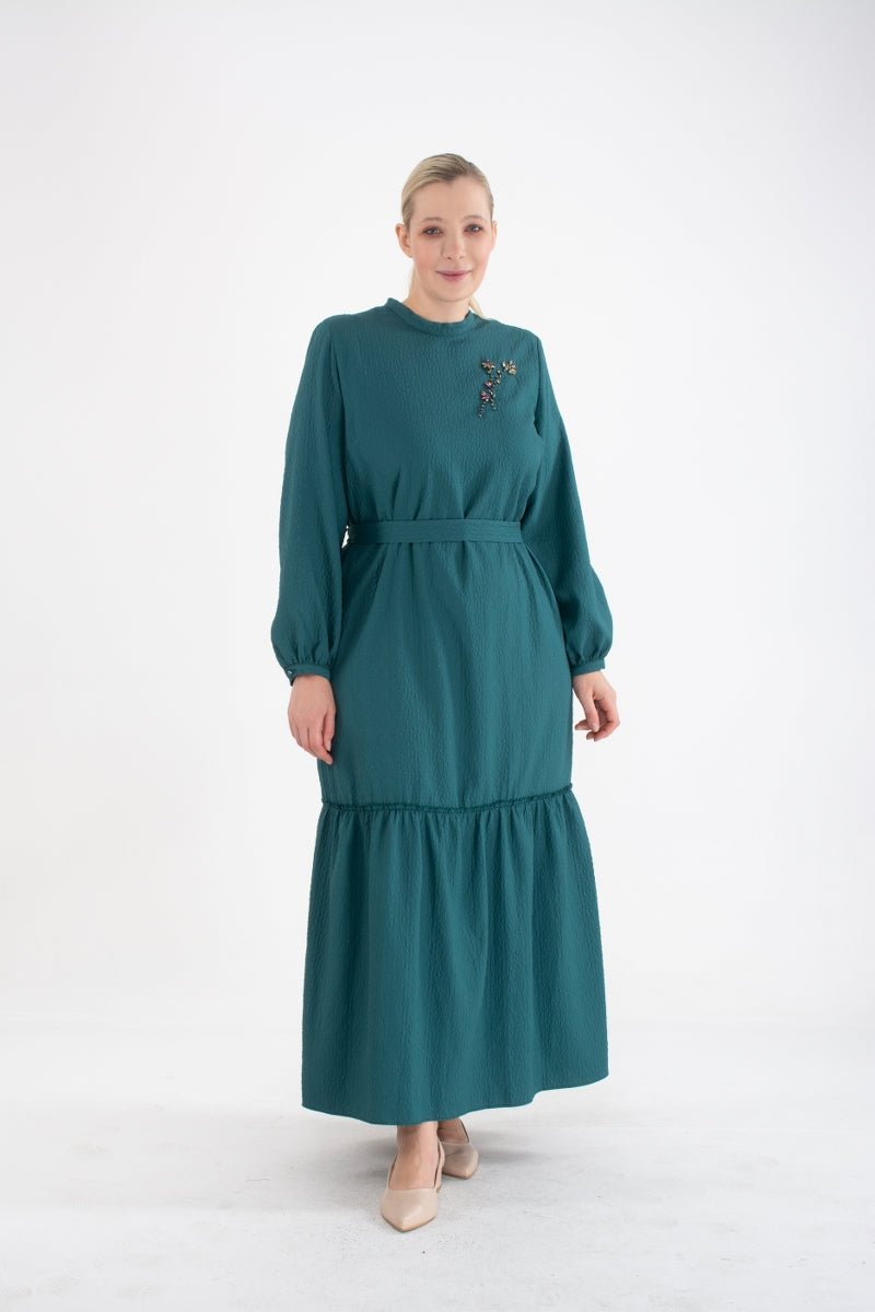 VV Dress Emerald - Moda Natty