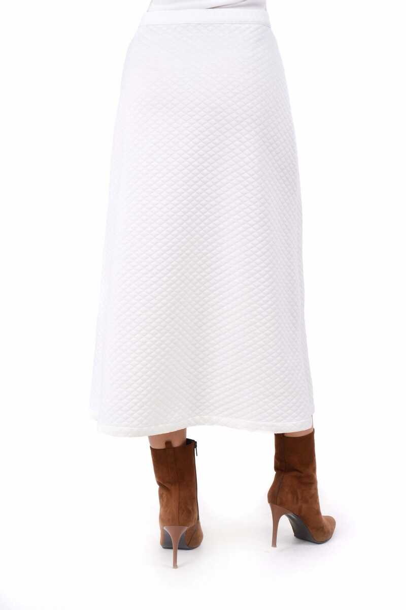 Yes Im 001 Skirt White - Moda Natty