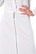 Yes Im 001 Skirt White - Moda Natty