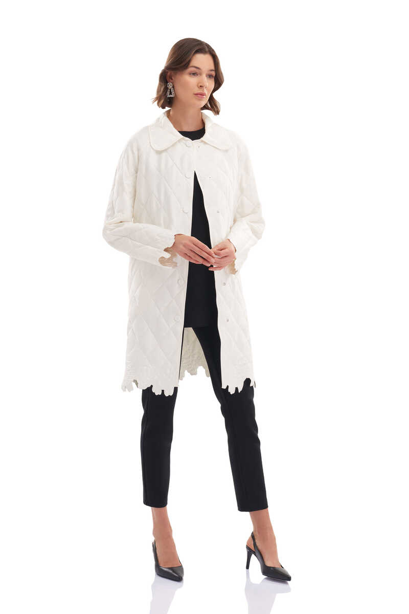 Zems 1967 Coat Ecru - Moda Natty