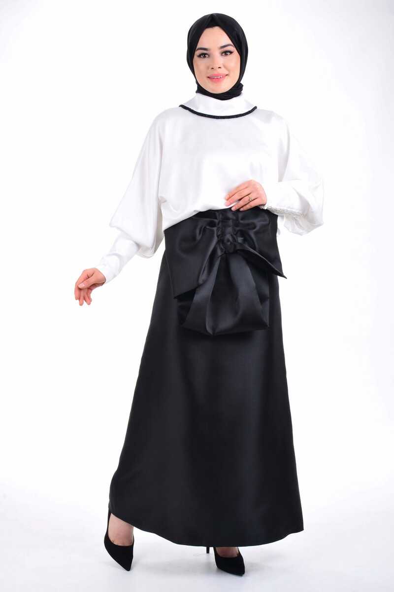 Zems 2101 Skirt Black - Moda Natty